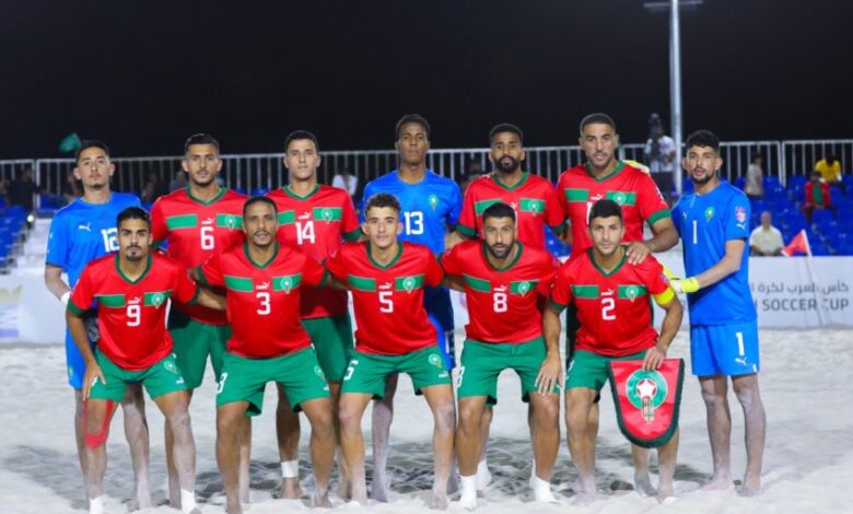 المغربي لكرة القدم الشاطئية 1 850x560 1